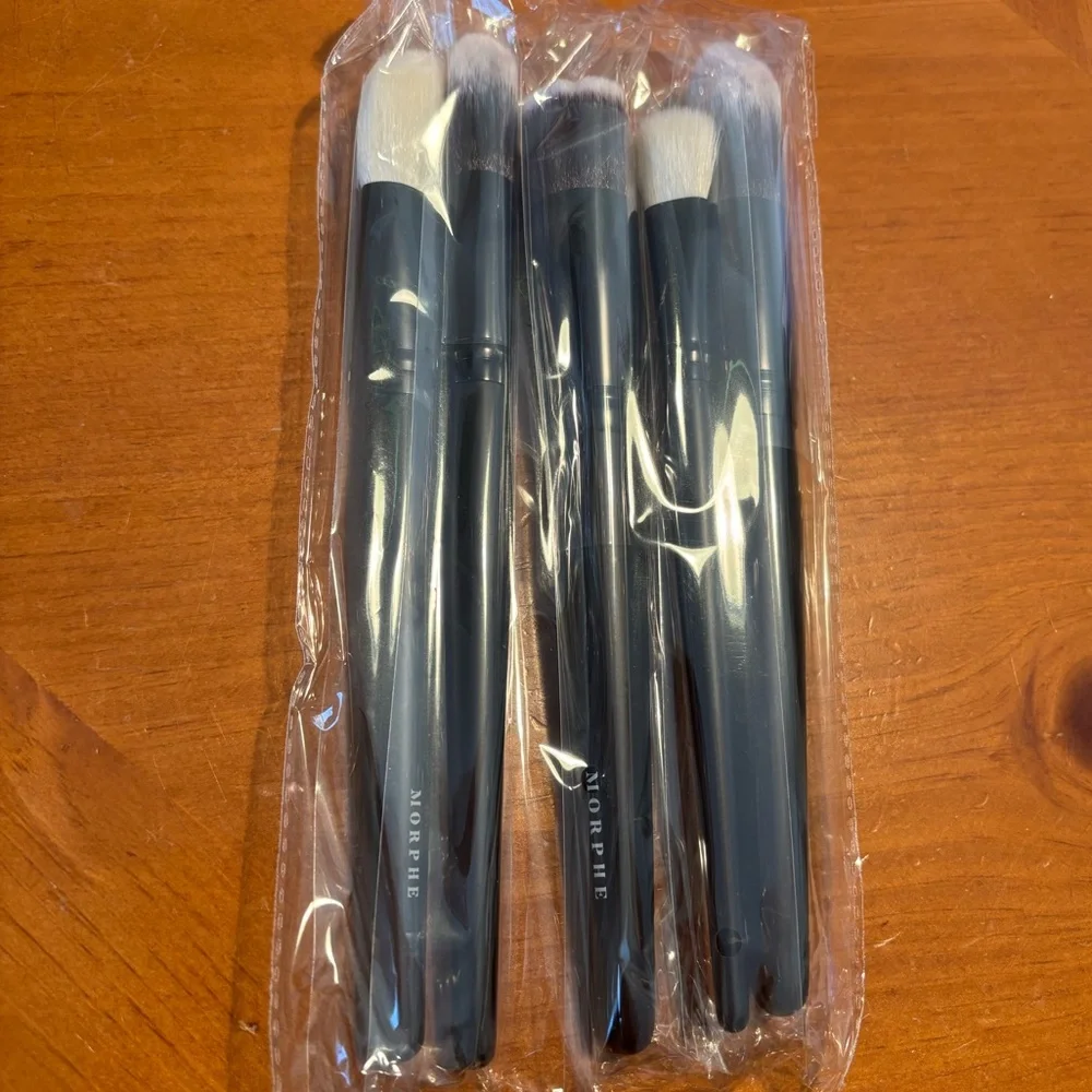 Morphe 5-Piece Face Brush Collection + Bag